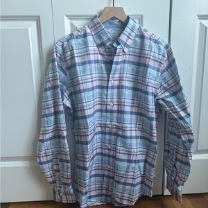 Brooks Brothers Blue and Pink Button Down